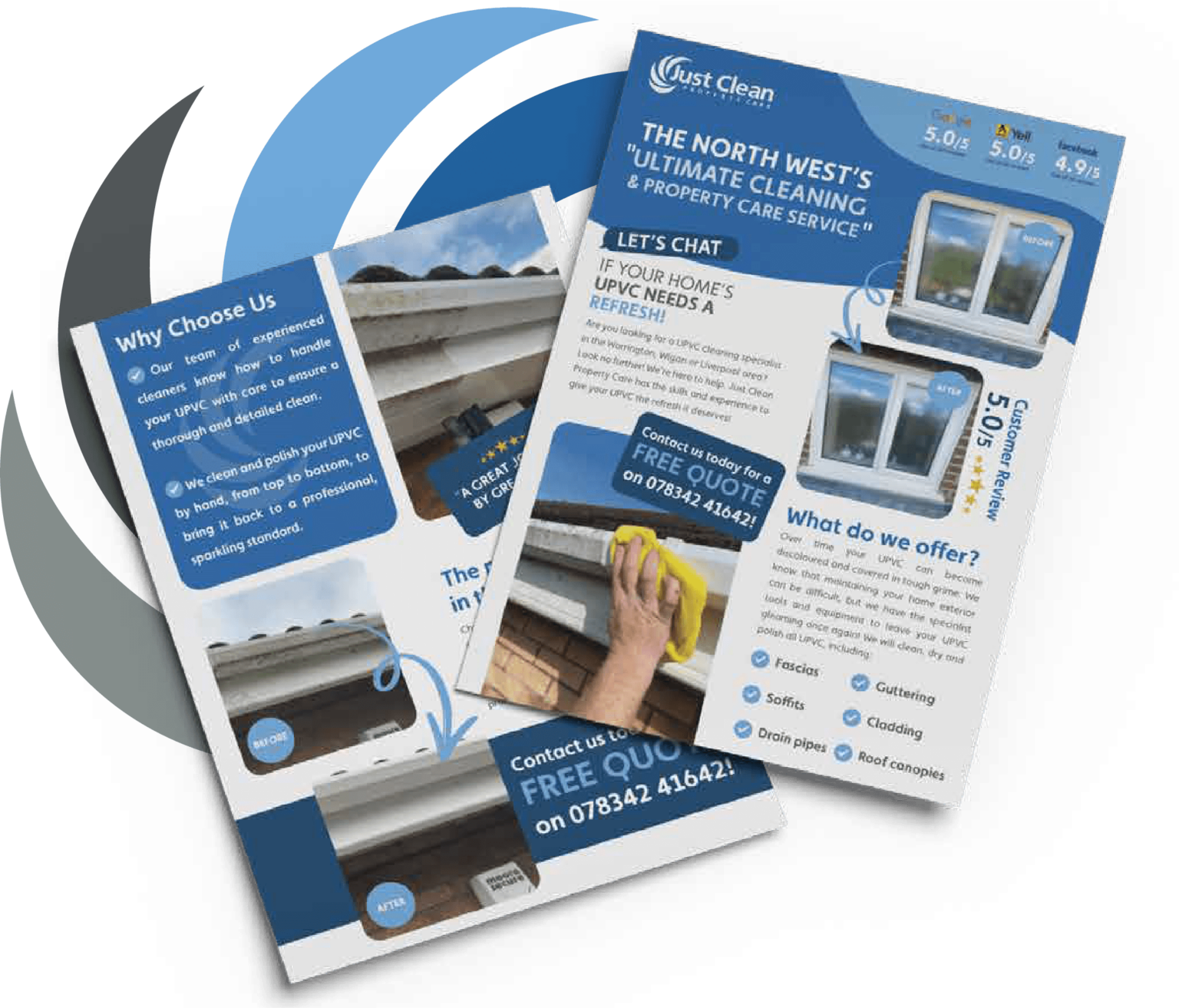 UPVC Cleaning Just Clean Property Care 01925 223 547