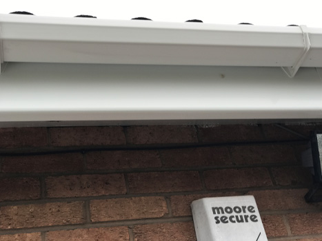 Gutters cleaned by Just Clean Property Care