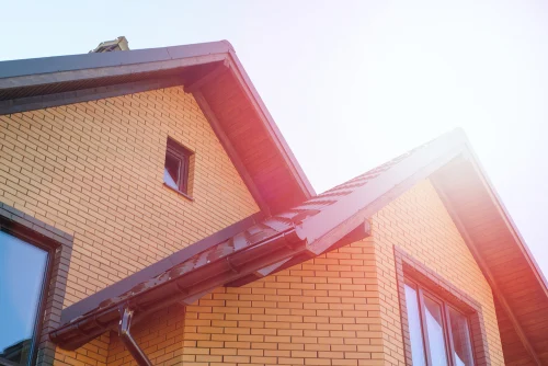 Rendered exterior of a detached house