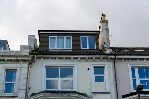 Rendered exterior of a detached house