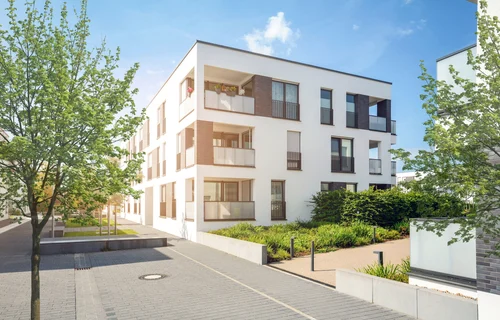Modern multi-storey building exterior