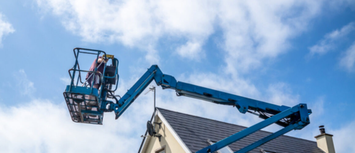 The Role Of Cherry Pickers For Professional Roof Cleaning