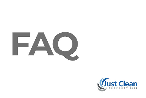 Just Clean frequently asked questions video title